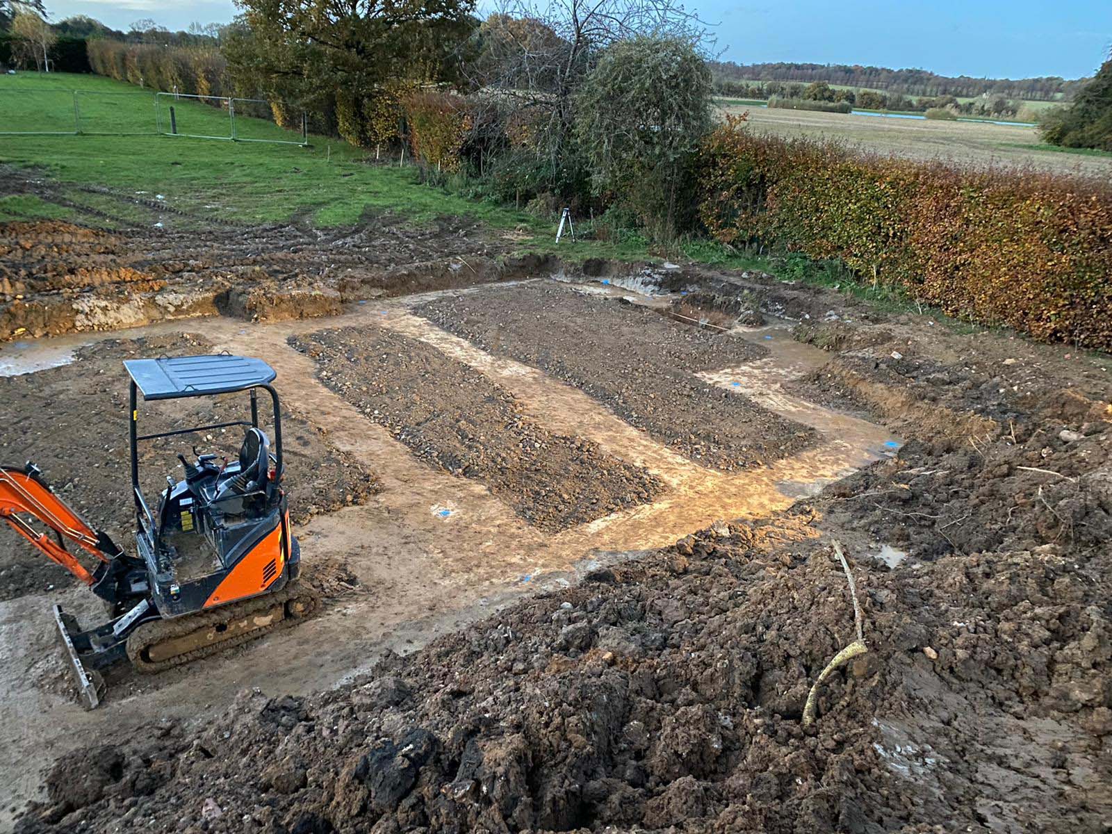 Trench Digger Hire UK