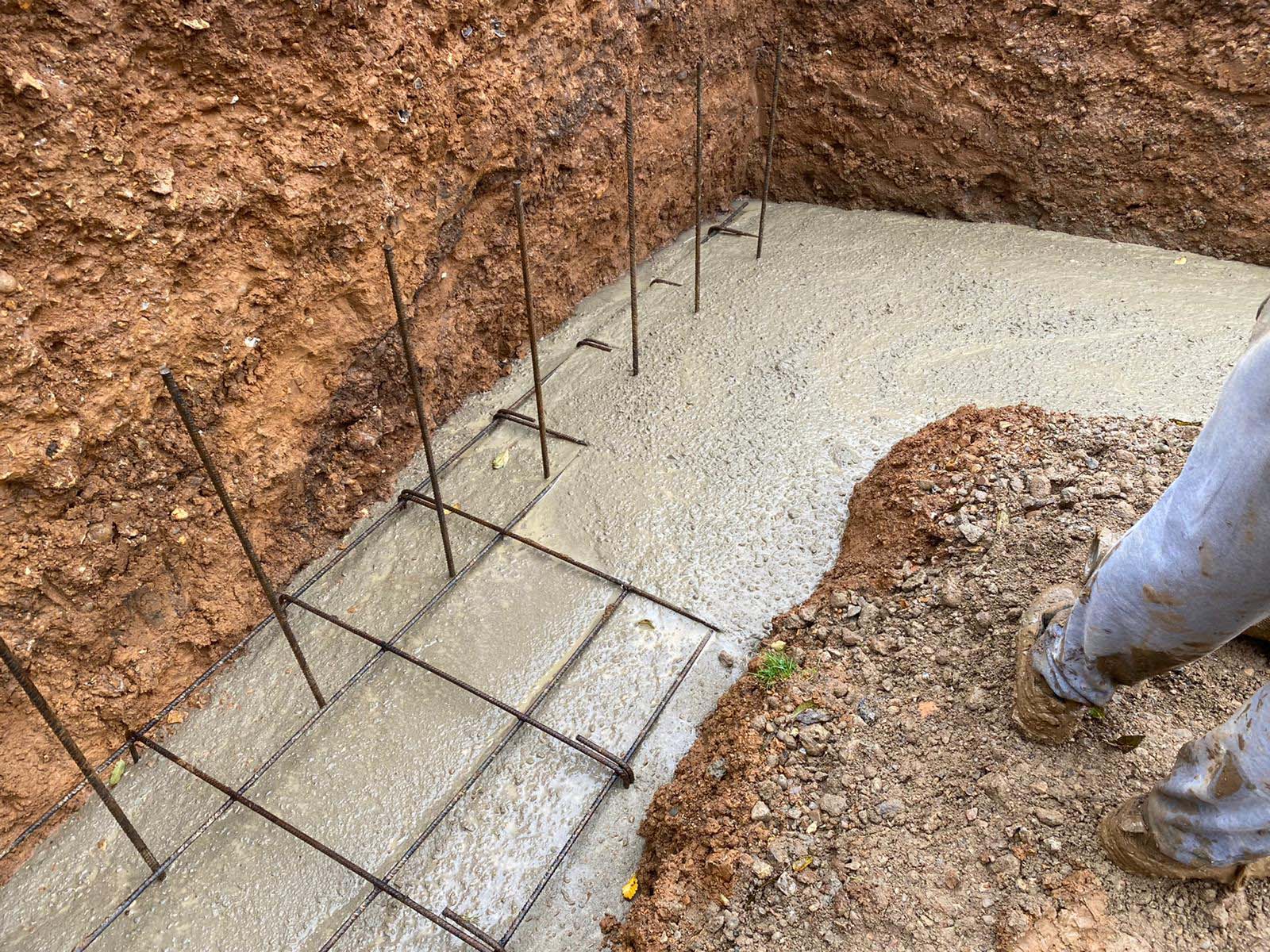 Laying a Concrete Foundation